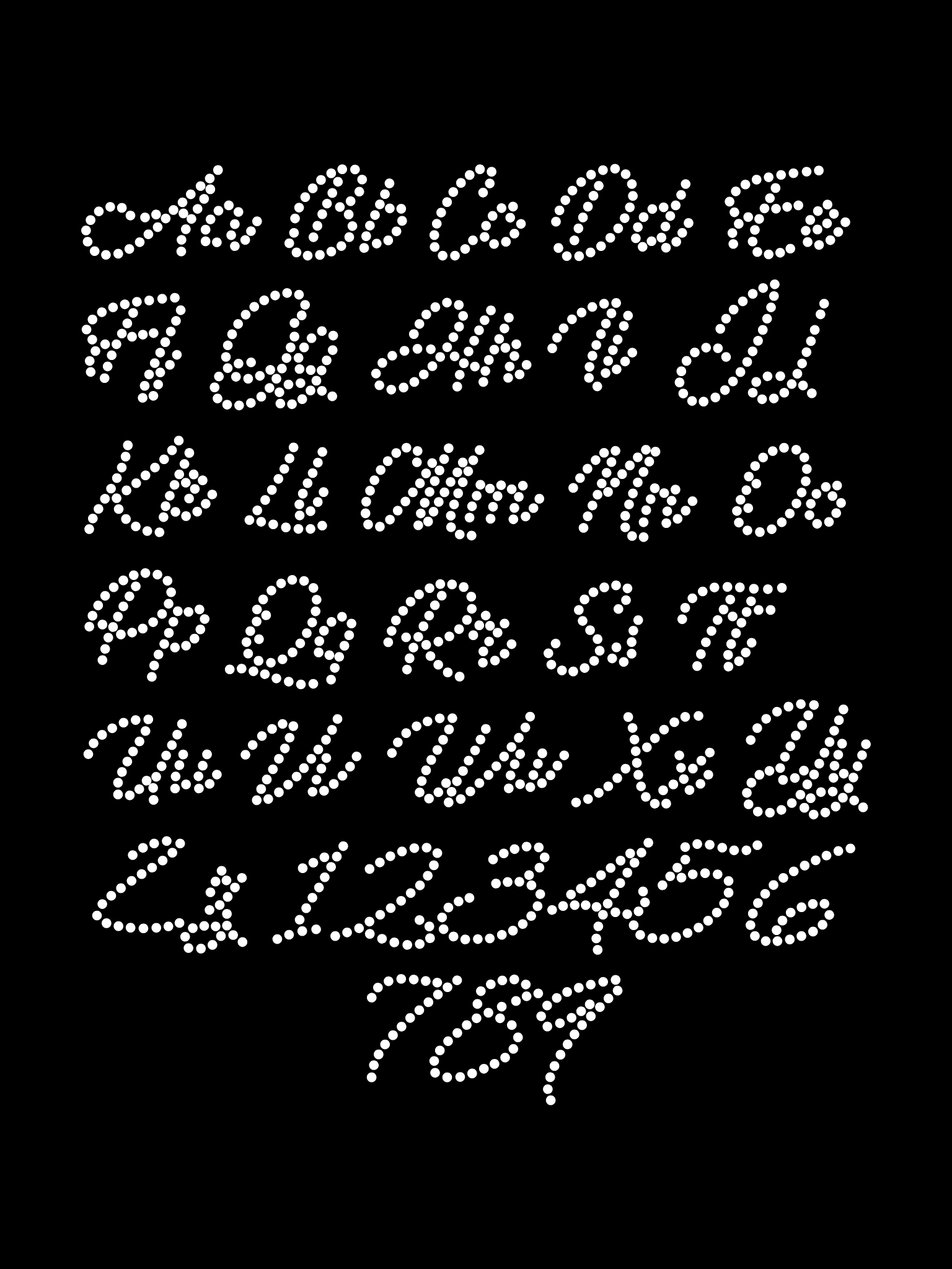 Coquette Script – Rhinestone Cursive Font SVG – Krystal Glaze